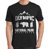 Футболка Национальный парк Олимпик Вашингтон Пеший туризм Альпинизм Кемпинг 04014
