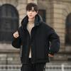 Down Jacket Men's Short Winter Winter Winter Hooded Casual Warm Cold Duck Down Handsome