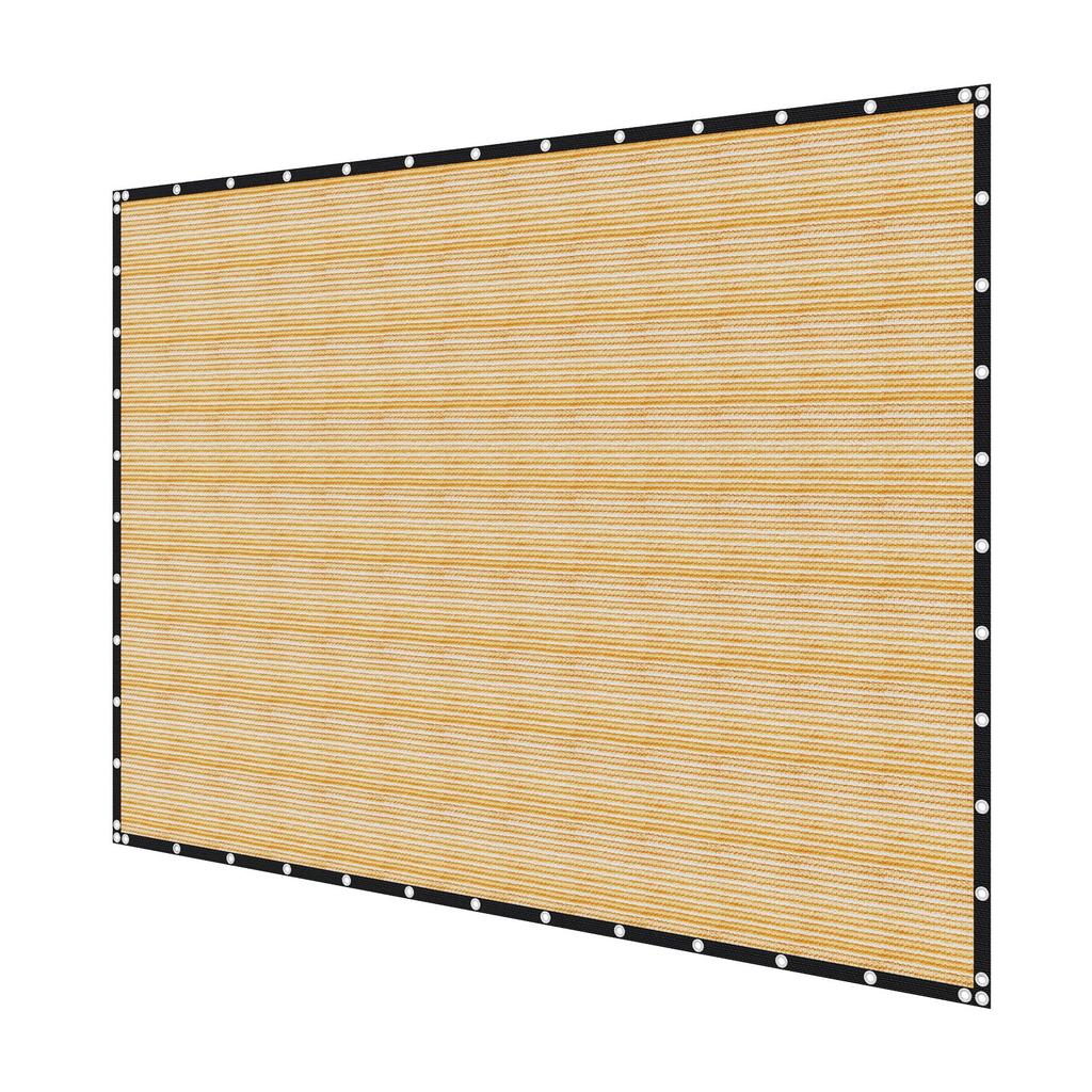 VEVOR 90% Sun Shade Cloth, 12 x 20 ft Pergola Shade Cover with Stainless Steel Grommets, Sun Shades Canopy Privacy Screen with 160 GSM HDPE Material