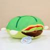 Stuffed Turtle Transform Hamburger Soft Turtle Plush Doll Flip Sides Plush Doll  Girls