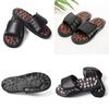 Round Dot Foot Massage Slippers For Men And Women With Elevation Function
