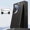 P70U Матовый тисненый кожаный чехол для телефона с защитой краев и пленкой против отпечатков пальцев