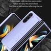 Для Samsung Galaxy Z Fold6 5G Чехол Skin-Touch из ПК с защитой от отпечатков пальцев и эластичным ремешком на запястье