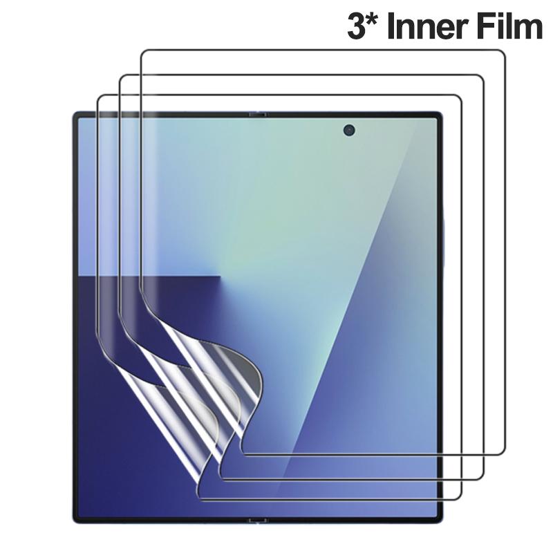 Гидрогелевая пленка Fold7 для Samsung Galaxy Z Fold 7 6 5 Защитная мягкая пленка для экрана с защитой от царапин для ZFold7 ZFold6 zfold5
