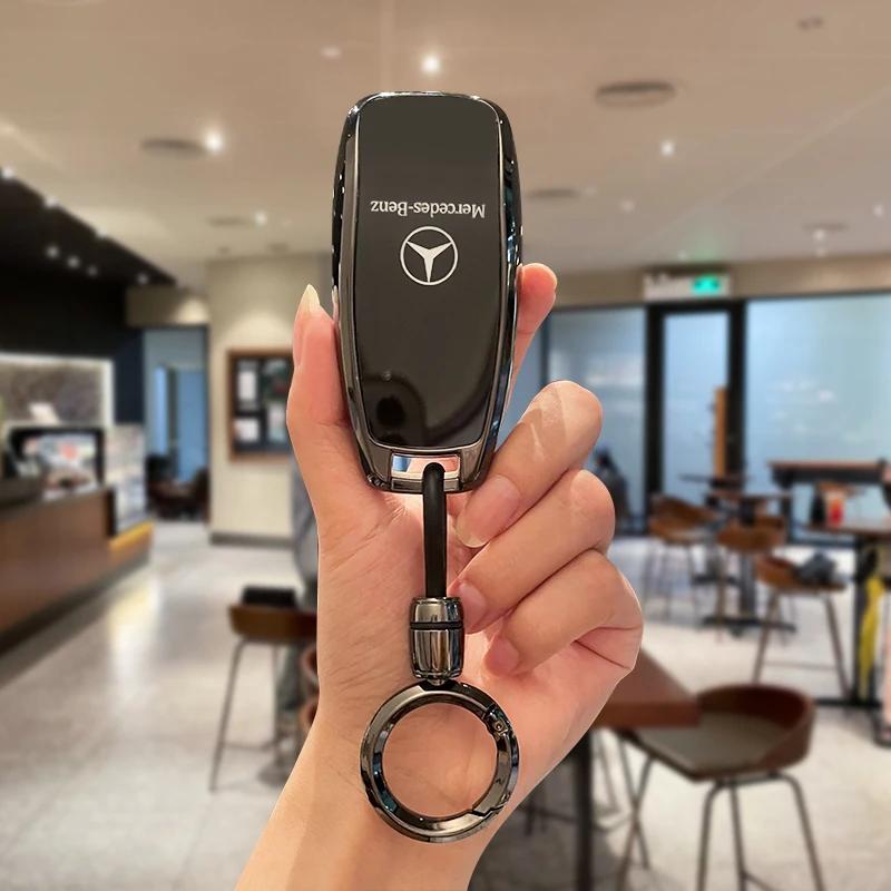 RPO5 Запасная крышка корпуса автомобильного ключа 3 кнопки для ключа Mercedes-Benz AMG MAYBACH 2016+ C-класс E-класс GLC300L E300l/E260/E350 A200