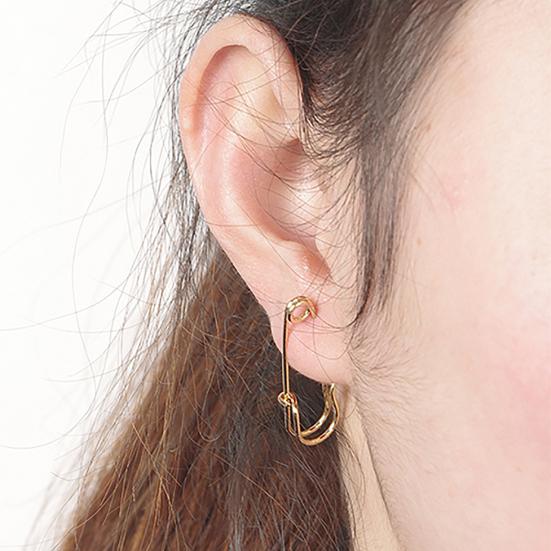 1 пара женских креативных медных шпилек с булавкой для ушей
