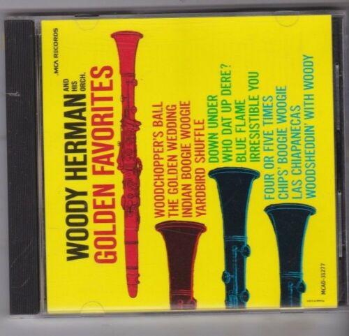 CD WOODY HERMAN - Golden Favorite MCAD31277 MCA Records US Jazz Used