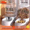 Automatic Pet Water and Food Dispenser: Cordless Cat & Dog Drinking Fountain