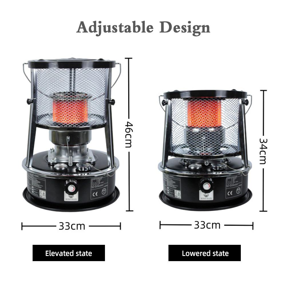 Керосиновая печь-обогреватель для улицы, подъемная, керосиновая печь для палатки, многофункциональная походная печь для обогрева и приготовления пищи