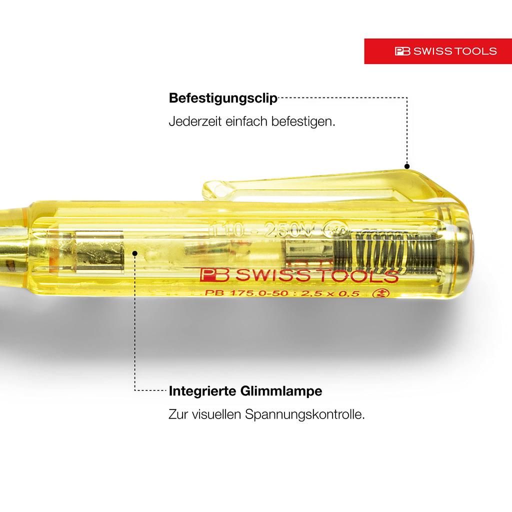 Отвертка-тестер электрика PB SWISS TOOLS PB (PB) 175-0-50