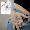 1 Sheet Rose Butterfly Flower Temporary Tattoos For Women Hand Arm, Fake Tattoo Sticker Waterproof Long Lasting Realistic Tatoos