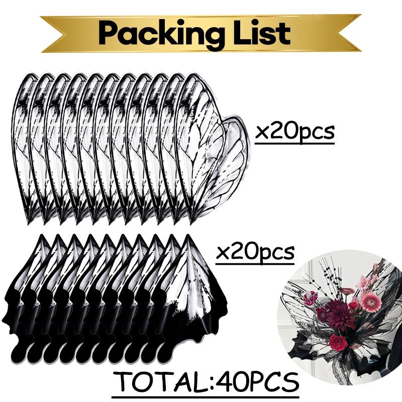 10 комплектов корейской упаковочной бумаги с бабочками и цветами, водонепроницаемая упаковочная бумага для букета роз для декора для свадьбы, дня рождения