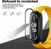 Стекло 10D для Xiaomi Mi Band 9 8 7 6 Защитная пленка для экрана Miband 6 5 Умный браслет Полный защитный чехол Ремешок Браслет