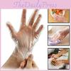 Gloves Food Disposable Grade Transparent Film Cover Thickened Takeaway Kitchen