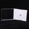Transparent Cd Box Empty Cd Case Pp Plastic Cd Case Cd Case Capacity 1-2 Discs