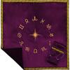 Рекомендовано Fortune MARDUK Таро Бархатная карта Таро и карта Оракул 65см x 65см Скатерть для гаданий, Нескользящий чехол, (фиолетовый)