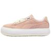 Suede Mayu Retro Thick Sole Low Top Sneakers Women Sneakers Pink White 387321-06