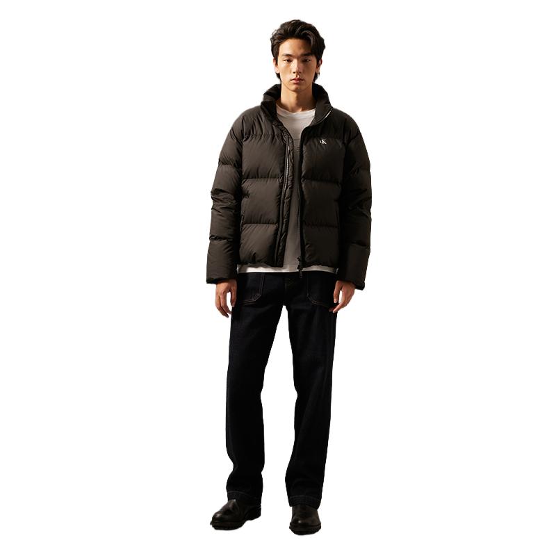 Calvin Klein Мужские пуховики с воротником-стойкой умеренной толщины J326811