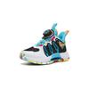Anta Qingkuang 2 Durable Rebound Low-Top Basketball Shoes Kids Sneaker Black White Blue 312319910-2