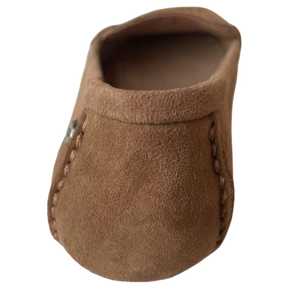 UGG Женские лоферы из овчины Adrien Коричневые 1020125-CHE