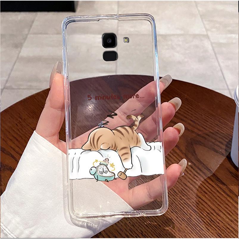 Для Samsung Galaxy J6 2018 J6+ Plus (2018) Чехол Прозрачный Милый Мультяшный Кролик Мягкий ТПУ Задняя Крышка J600F J600G J610G J610F Чехол для Телефона