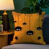 Счастливого Хэллоуина Страшная наволочка с паутиной Диван Гостиная Спальня Двусторонняя печать Подушка Подушка для сна Наволочка