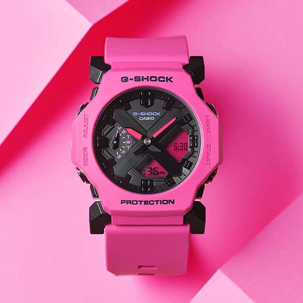 Casio G-SHOCK GA-2300-4AJF [G-SHOCK Минималистичный дизайн] Круглые часы из смолы Цифровые аналоговые