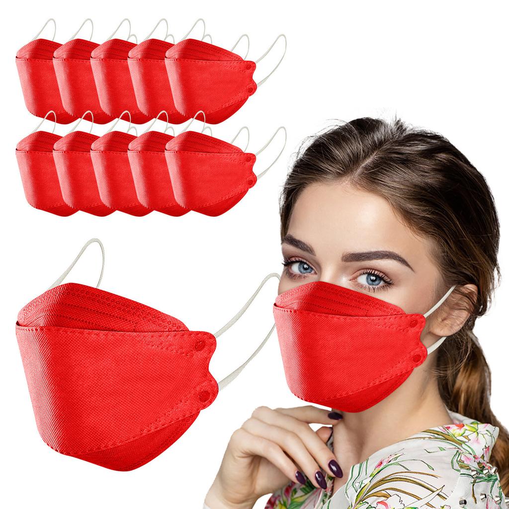 Adult Outdoor Mask Droplet And Haze Prevention Fish Non Woven Face