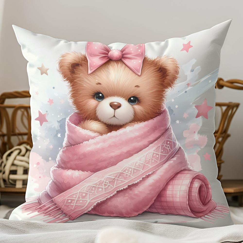 Пододеяльники Sweet Dream Bear BABY · Незаменимые для уютного декора детской комнатыПодушка-накидка на диван для гостиной, украшение для спальни
