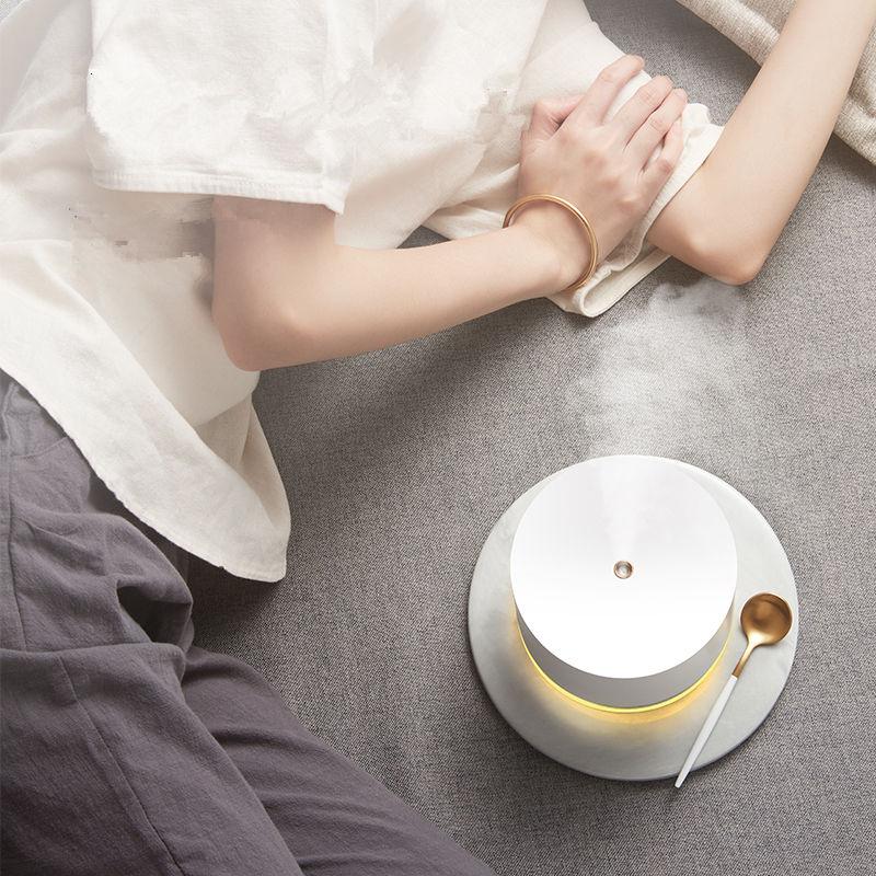 Xiaomi USB Rechargeable 780ML Mist Spray Air Humidifier & Essential Oil Diffuser, Warm Night Light, Ultra Quiet, Wireless for Bedroom
