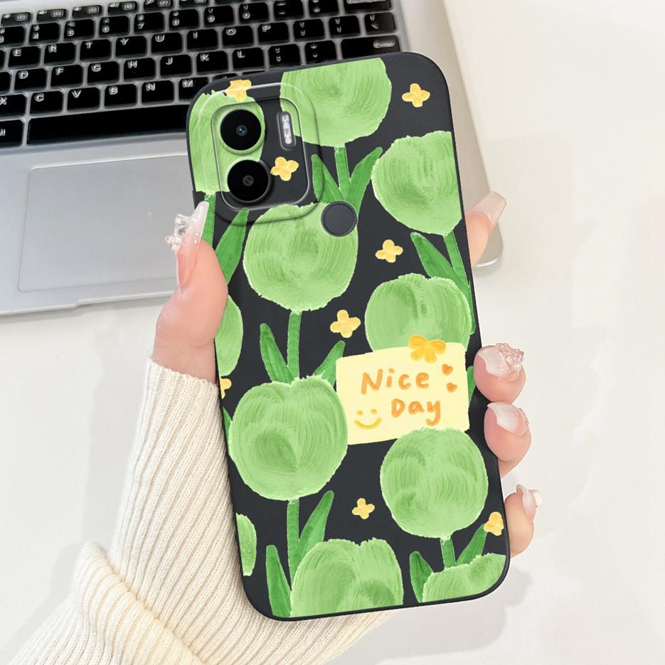 Чехол для Xiaomi Redmi A2 Redmi A2+ Новый Конфетный Расписной Чехол Ударопрочный Чехол для Телефона Для Xiaomi Redmi A2 Plus RedmiA2 A2+ Мягкий Чехол