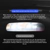Car Rear View Interior Clear Convex Mirror Highly Panoramic Wide Angle No Blind