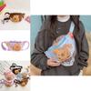 Cute And Fun Capybara Themed Children's Chest Bag Durable Polyester Lining For Everyday