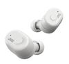 JVC Kenwood Completely Wireless Small and Lightweight Up To 28 Hours of External Sound Capture Waterproof Bluetooth White HA-A11T-W Earphones, 5.2g
