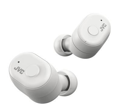 JVC Kenwood Полностью беспроводные, маленькие и легкие, до 28 часов внешней записи звука, водонепроницаемые Bluetooth-наушники белого цвета HA-A11T-W, 5,2 г