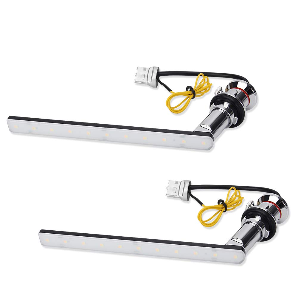 LED Turn Signal Position Kit for 30 Series and 80 Series Flowing Turn Signals with Resistor To Prevent Sequential LED Turn Signal Bulbs with Open