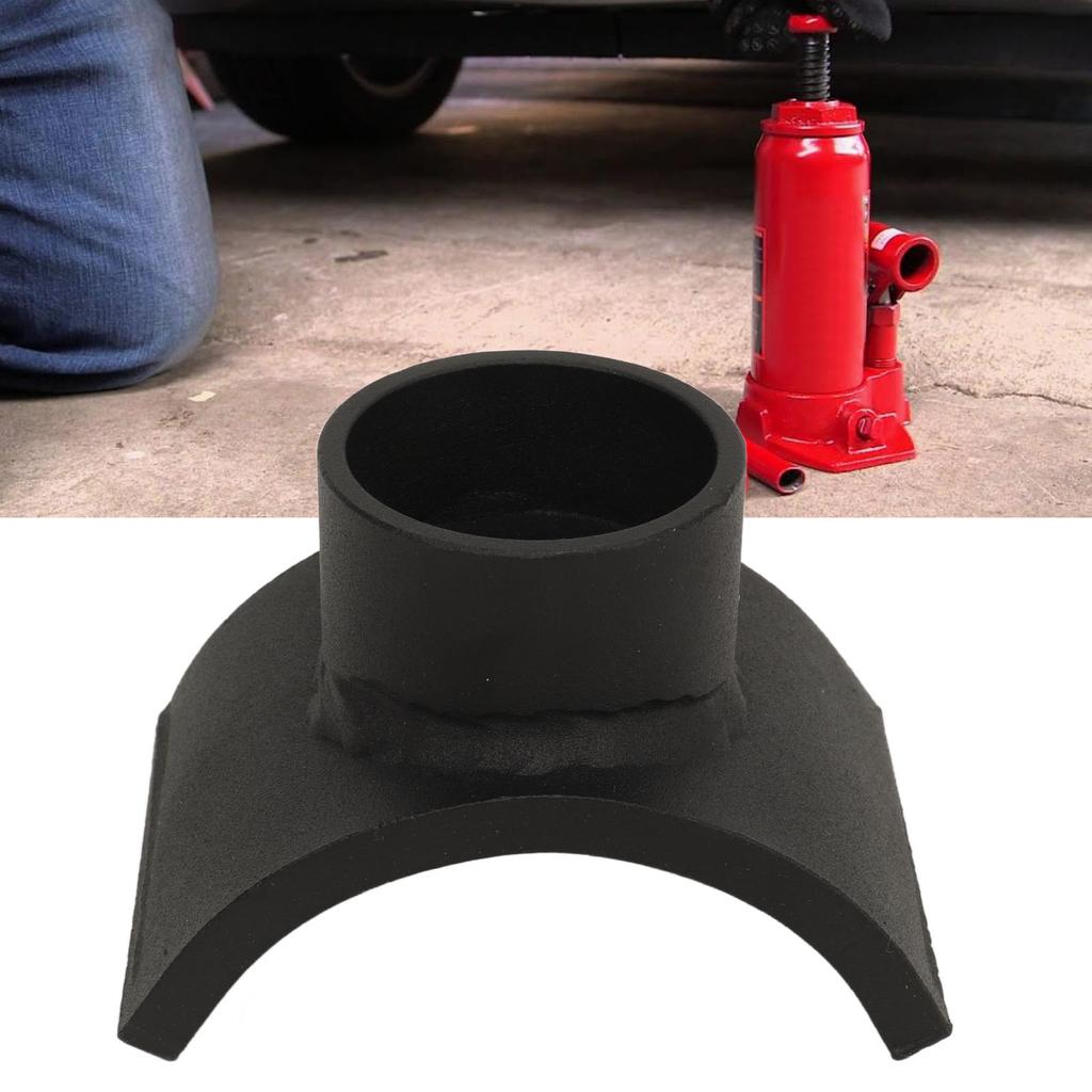 Седло адаптера для бутылочного домкрата, высокопрочное гидравлическое подъемное седло оси для 3-дюймовой трубы, черное 12-тонное адаптер оси для бутылочного домкрата