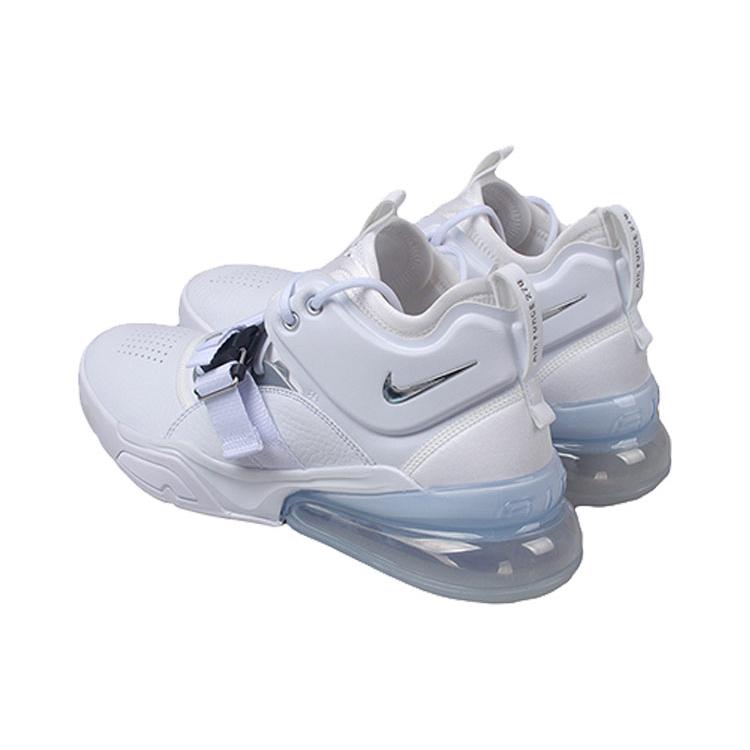 Nike Air Force 270 'Metallic Silver' (Unisex) White / Metallic Silver Casual Shoes AH6772 100