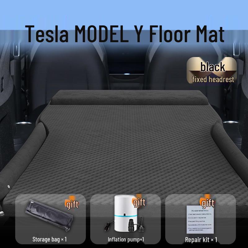 Tesla Model Y Car Mattress - Maodou Y Sleeping Mat for Rear Seat and Trunk, YaSleep Air Mattress.