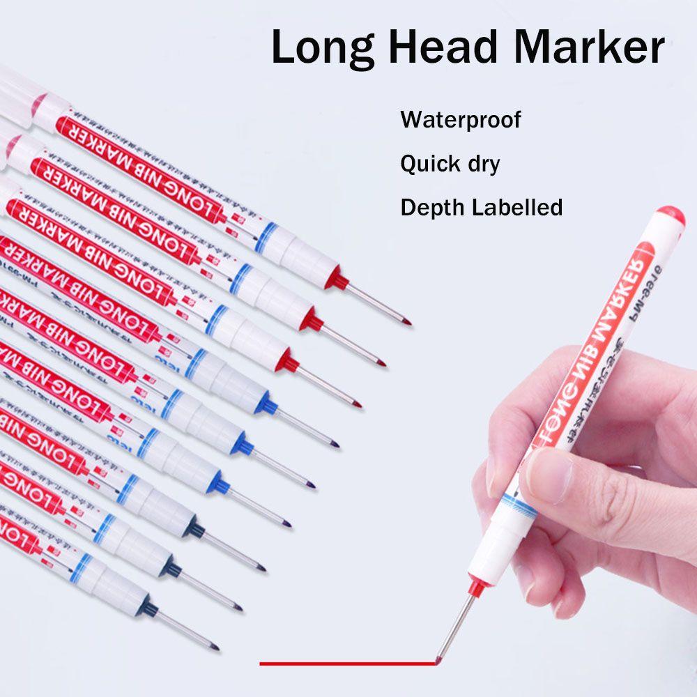 Decoration Multifunction Depth Deep Hole Marker Hareware Processing Long Head Markers Marker Pen
