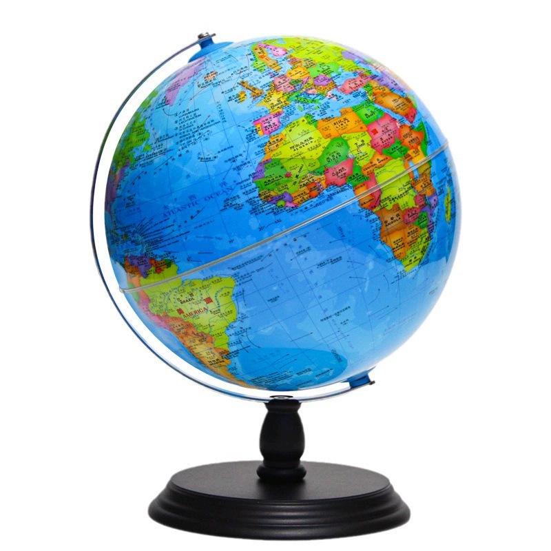 Высококачественное деревянное основание HD AR Globe настольное украшение