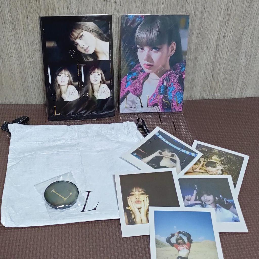 [USED] BLACKPINK LALISA Album Bonus Trading Card