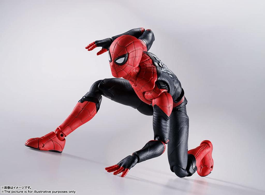 TAMASHII NATIONS No Way 150mm Painted Movable Figure S.H.Figuarts Spider-Man [Upgrade Suit] (Spider-Man Home) Approx. ABS&PVC