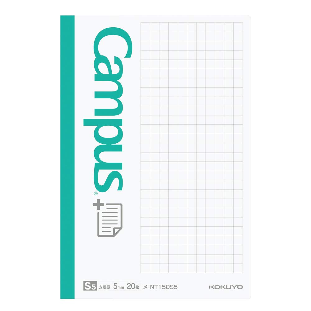 KOKUYO Campus Sticky Notebook Sticky Graph Ruled Set of 2 Me-NT150S5X2SET