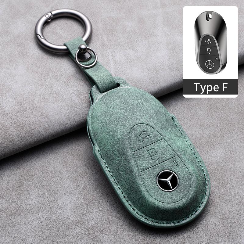 Car Key Case Cover For Mercedes Benz A C E S G Class GLC CLE CLA GLB GLS W177 W205 W213 W222 AMG W206 W223 S350 C260 C300 S400