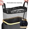Slim Laundry Hamper Dirty Clothes Basket with Lid Large Capacity Handle Design Foldable