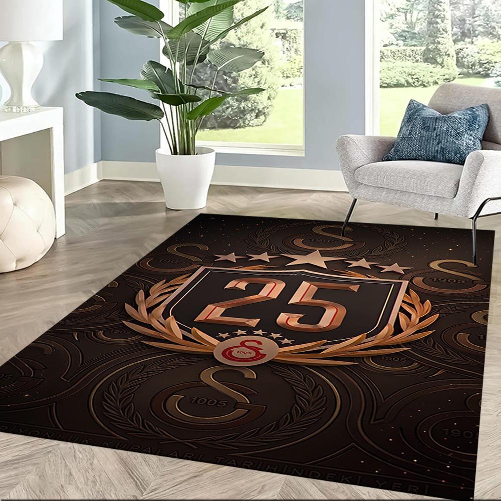 Galatasaray 211 Area Rug Design for Living Rooms Game Room Hallway Dining Room Anti-slip Rug Decorate Offices Perfect Gift for Women/Men