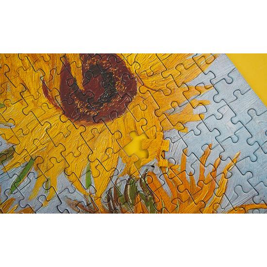 Пазл «Подсолнухи» из коллекции известных картин Клементони C31438, популярные корейские пазлы