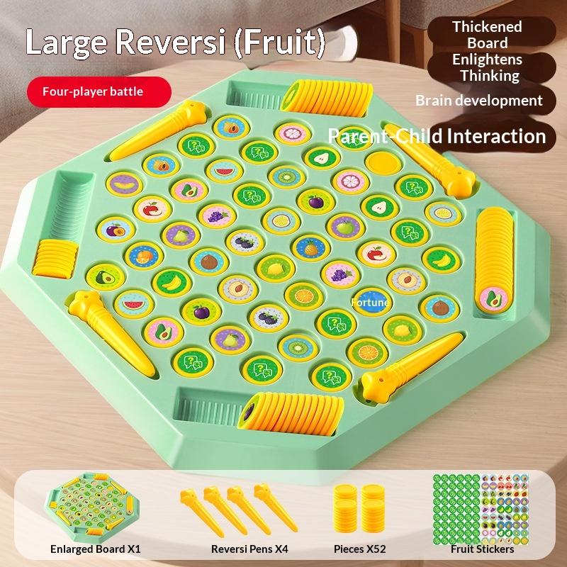 2-4 игрока Флип-шахматы Игра на запоминание Настольные игры Битва для двух игроков Головоломка Игрушка Концентрация для детей
