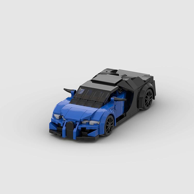 MOC Технический Автомобиль Городская Скоростная Машина Vetro Авто Ралли Строительные Блоки Кирпичики Украшение Креативные Игрушки Для Детей Взрослых Подарок на День Рождения